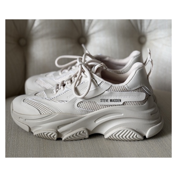 Steve Madden - Possession Platform Sneaker in Bone | 8 - Picture 1 of 11